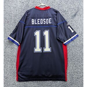 NFL Reebok On Field Jersey Buffalo Bills #11 BLEDSOE Mens LG Officially Licensed